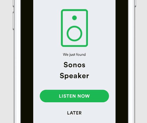 Spotify playlist in sonos app setup