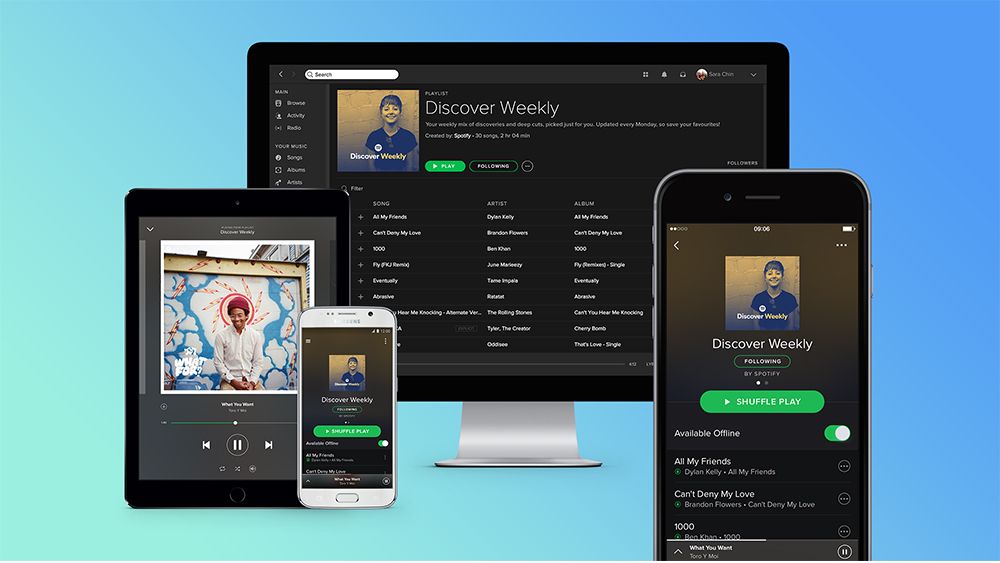 Spotify playlist in sonos app subscription